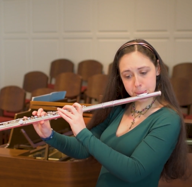 Geubert Troiseme Sonate w/ Genevieve Hahn, Flute